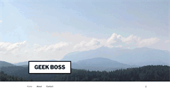 Desktop Screenshot of geekboss.com