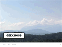 Tablet Screenshot of geekboss.com